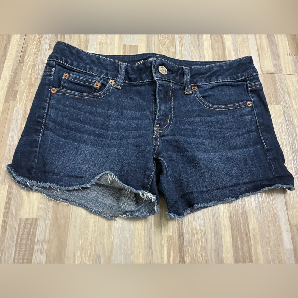 American eagle stretch denim shorts